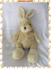 Doudou Peluche Lapin Beige et