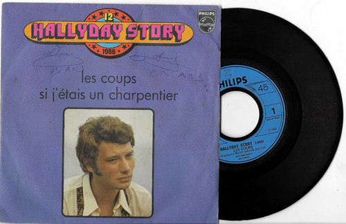 45tours hallyday story - ,