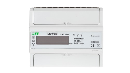 Compteur électrique triphasé