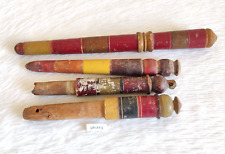 Ancien Laqué Multicolore en