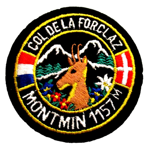 Ecusson col la - ecusson, de