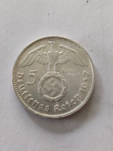 Reichsmark 1937 argent - 5,