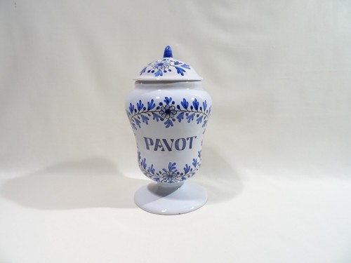 Ancien pot pharmacie en - ancien, a