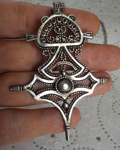 Grand pendentif croix - grand, 8