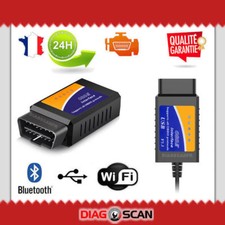 ELM327 USB BLUETOOTH WIFI 100% compatible avec MULTIECUSCAN AlfaOBD DDT4ALL