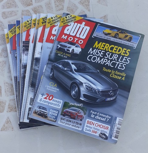 Lot revues auto moto - de,