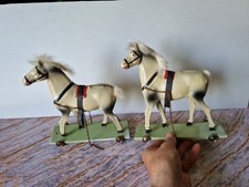 Jouet ancien chevaux - 2,