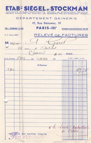 Paris gainier siegel - siegel, et