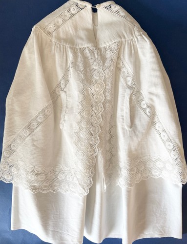 Robe cape baptême 1900 - cape, de