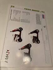 Yamaha YM50 Breeze 50 1995 BL125 Beluga 125 85/87  fiche identification couleur