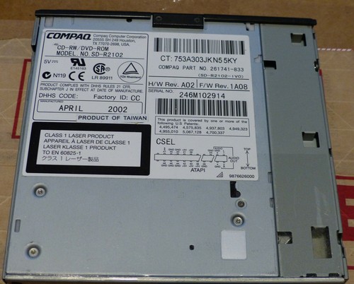 R2102 compaq presario - sd-r2102,