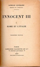 INNOCENT III. 2 VOLUMES