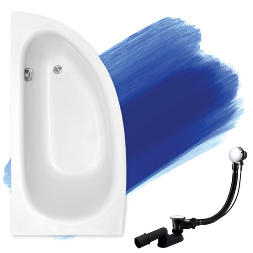 Baignoire bain angle 150x70 - baignoire,