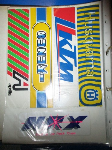 Autocollants moto - 5,