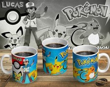 Mug Tasse Personnalisé Avec le Prénom de Votre Choix Illustration Pokemon