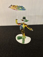 Clown parapluie verre filé modèle5