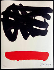 Pierre Soulages COA 1995