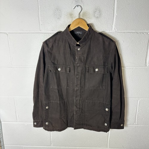 Apc jacket mens medium - medium, brown