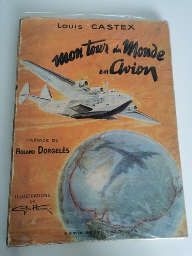 Mon tour monde avion - monde, en
