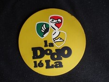 SOUS BOCK(BEER COASTER)BIERE DODO CAOUTCHOUC   BRASSERIE BOURBON  REUNION