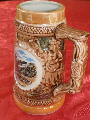 Ancienne chope bière verre - ancienne,