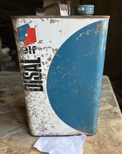 ancien bidon huile Elf Disal