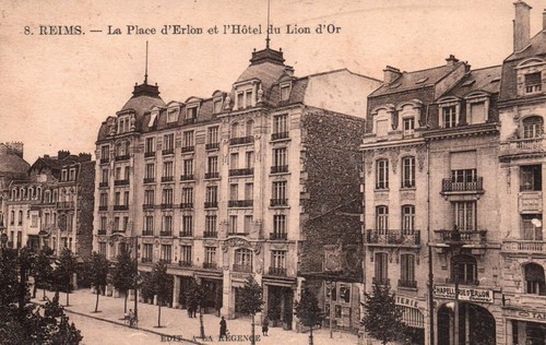 Carte postale reims - reims,