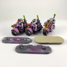 x3 Motos Plastique Warhammer