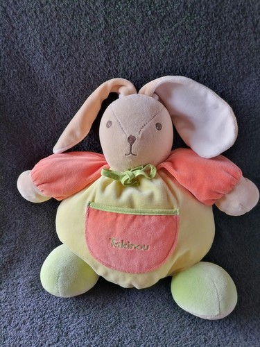 Doudou peluche lapin - peluche, boule
