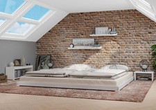 Lit matrimonial blanc 200x200