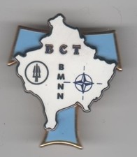 Insigne militaire TRANSMISSIONS OPEX TRIDENT BCT BMNN 