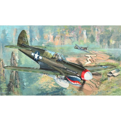 Trumpeter 02212 maquette 40n - maquette, p-40n