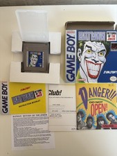 RARE ! BATMAN RETURN OF THE JOKER game boy en boite OVP CIB FAH
