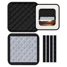 Pare-soleil pliable pour porte