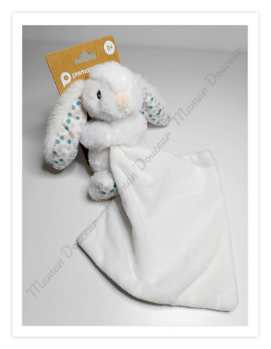 Doudou peluche lapin mouchoir - doudou/peluche,