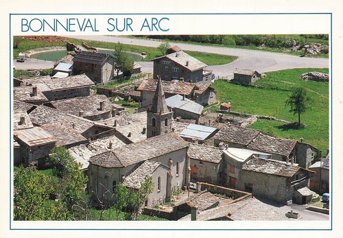 Bonneval sur arc les toits - sur,