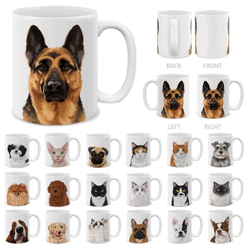 Dog face design ceramic - face, travel