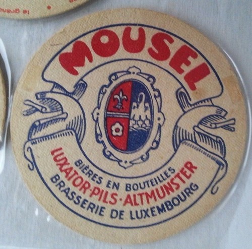 Sous bocks bière - 1, mousel