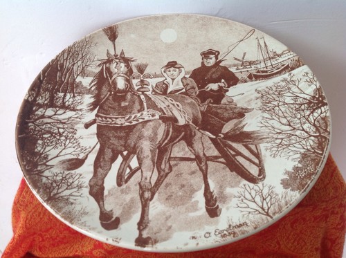 Assiette décorative murale - assiette,