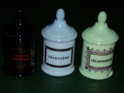 Pots pharmacie opaline - pharmacie,