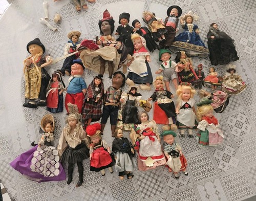 Lot poupée vintage - poupée,