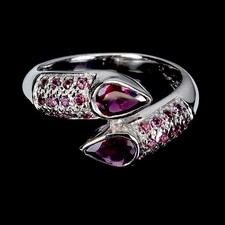 925 bague argent poire - en,