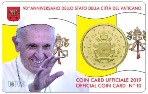 Vatican coin card - coin, n°10