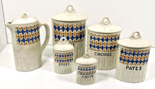 Série de 5 Pots Anciens à