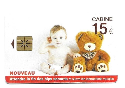 Rare carte telephonique - /,