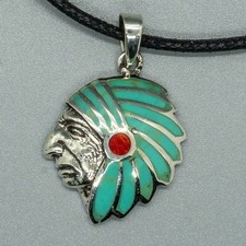 Pendentif En Argent 925 Indian