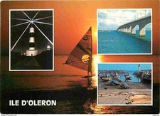 17 - Ile d'Oléron - Multivues - Planche à voile - Coucher de Soleil - CPM - Voir