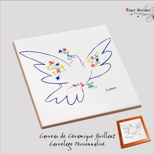 Carrelage imprimé picasso - carrelage,
