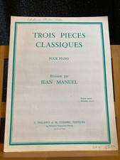 Trois pièces classiques