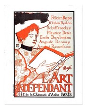 Affiche Art Nouveau Vintage